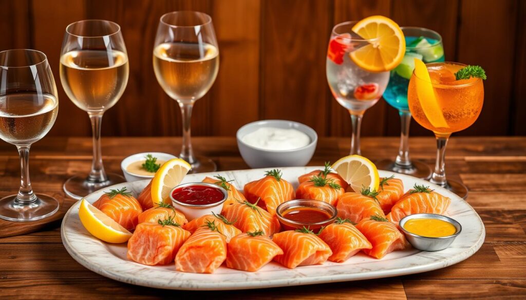 Salmon Bites Pairings