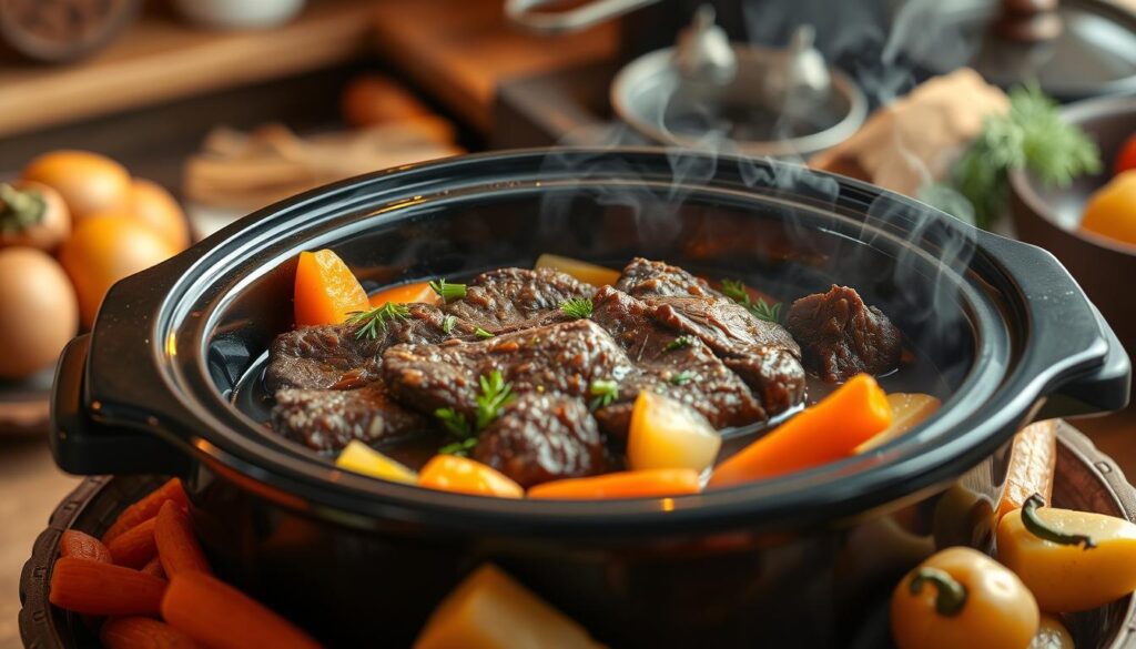 beef round steak slow cooker