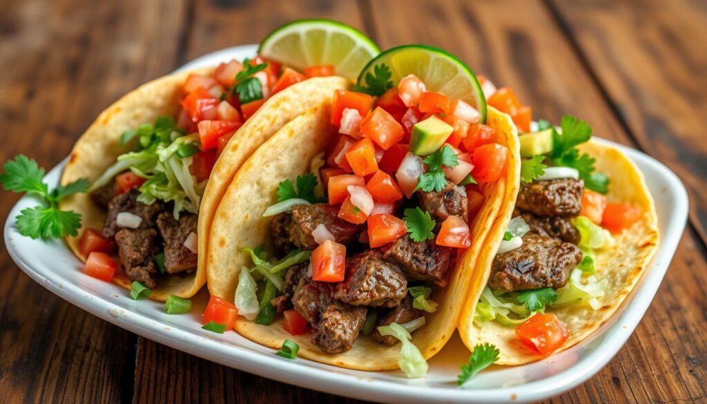 beef round steak tacos