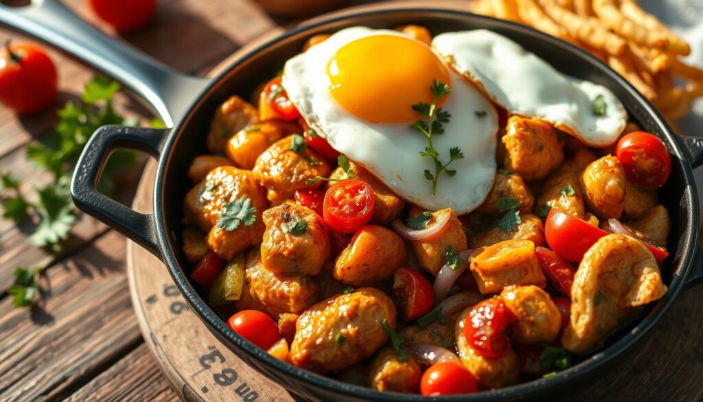 chicken breakfast skillet