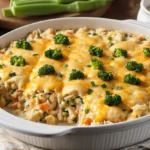 Cheesy Chicken and Rice Casserole