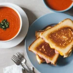 Grilled Cheese and Tomato Soup at Home