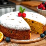 chickpea flour cake