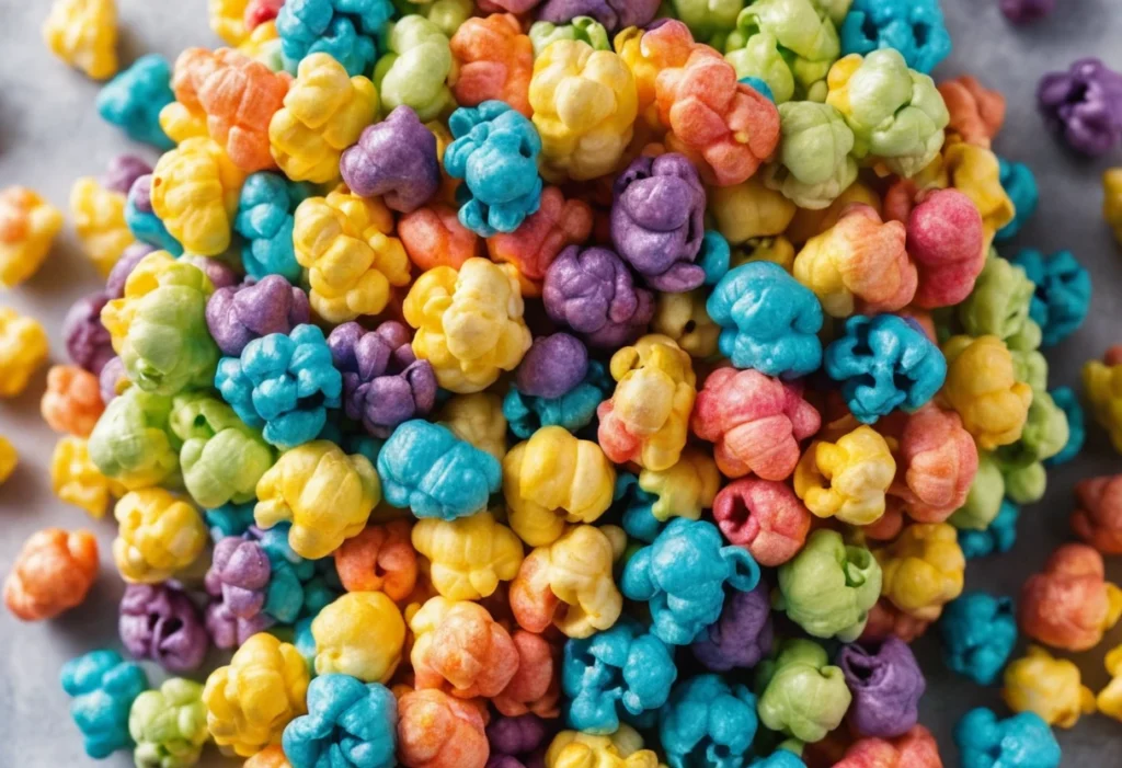 rainbow popcorn